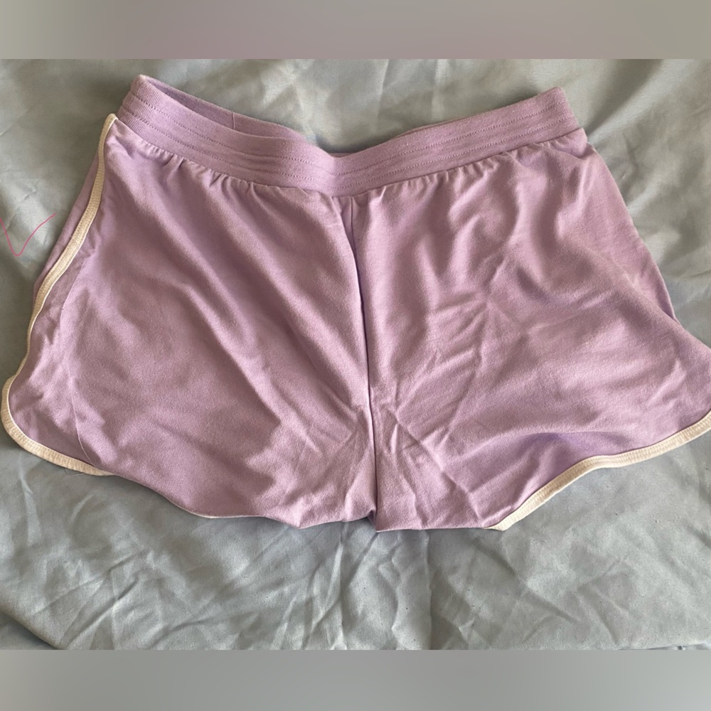 Purple shorts